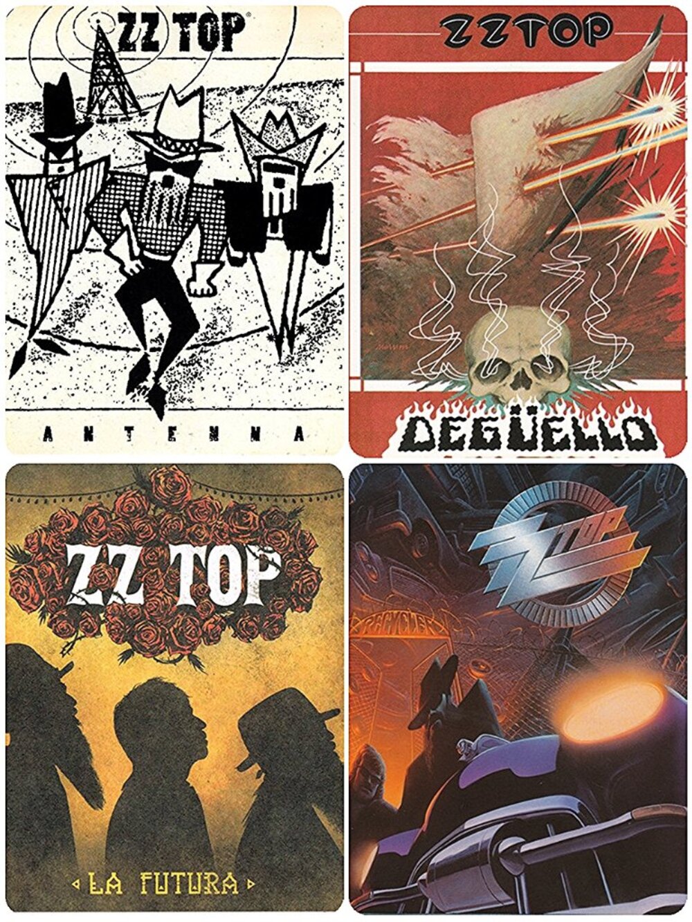 ZZ TOP 4 CD Bundle
